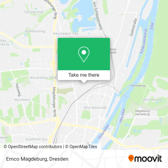Карта Emco Magdeburg