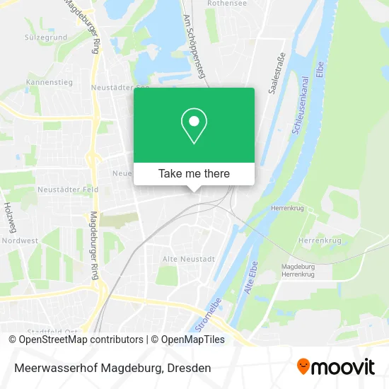 Карта Meerwasserhof Magdeburg