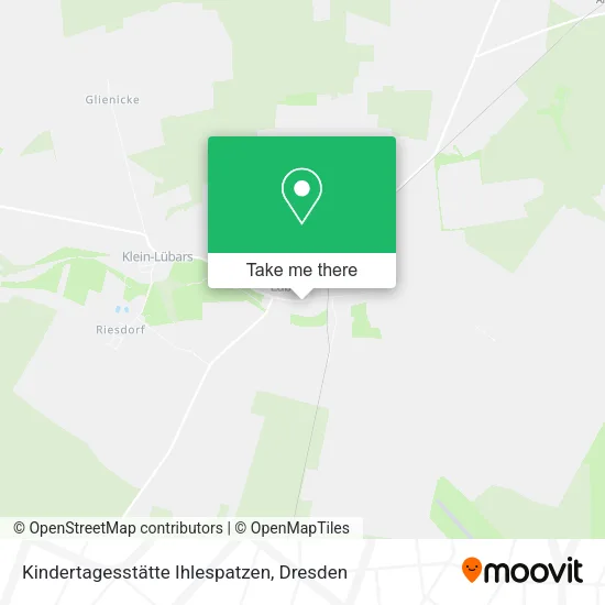 Карта Kindertagesstätte Ihlespatzen