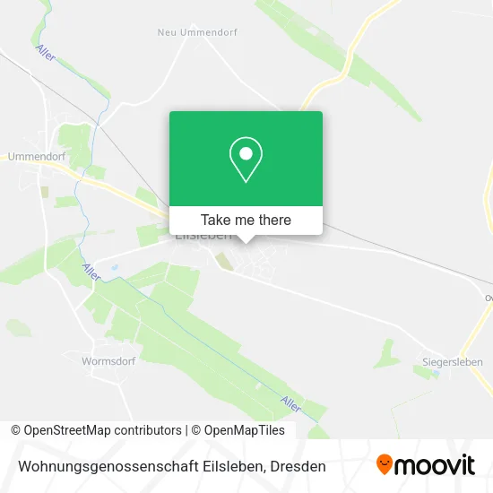 Карта Wohnungsgenossenschaft Eilsleben