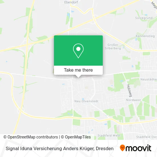 Карта Signal Iduna Versicherung Anders Krüger