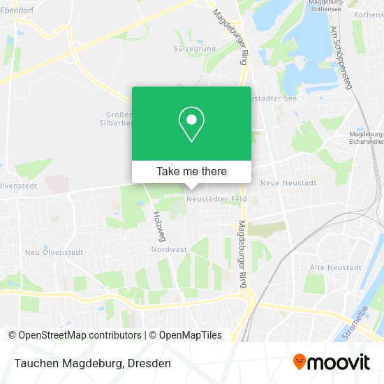 Карта Tauchen Magdeburg
