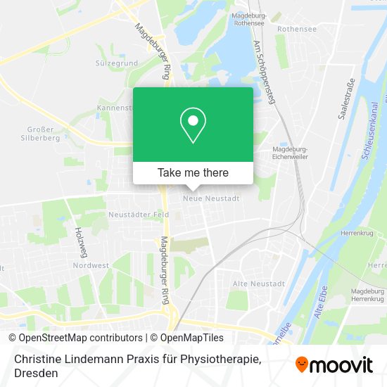 Карта Christine Lindemann Praxis für Physiotherapie