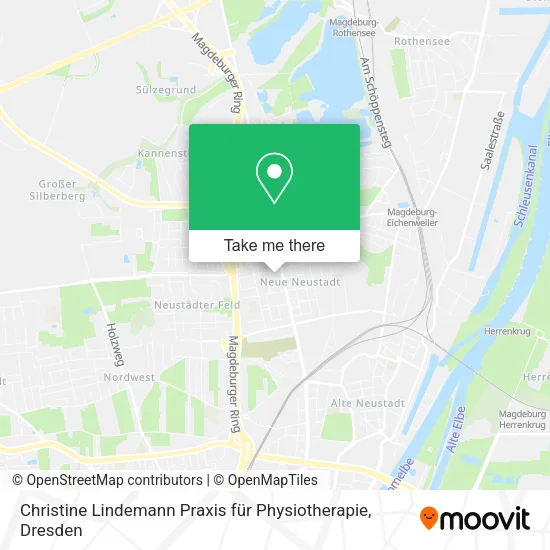 Карта Christine Lindemann Praxis für Physiotherapie