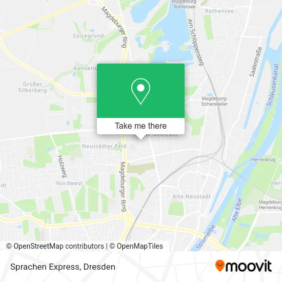 Карта Sprachen Express