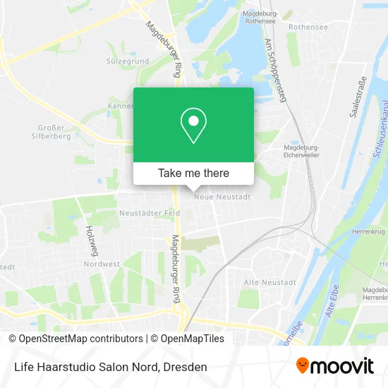 Карта Life Haarstudio Salon Nord