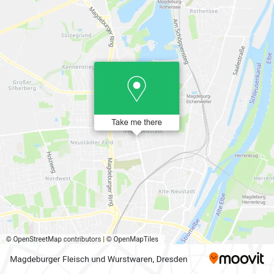 Карта Magdeburger Fleisch und Wurstwaren