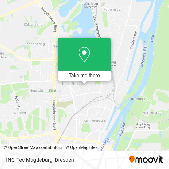 Карта ING-Tec Magdeburg