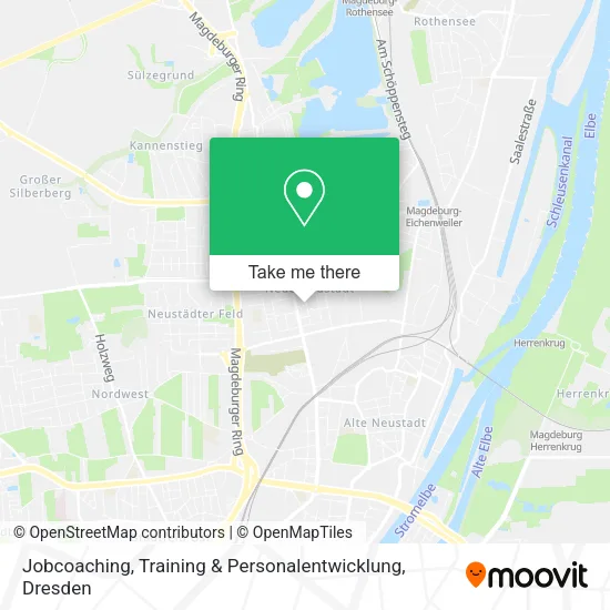 Карта Jobcoaching, Training & Personalentwicklung