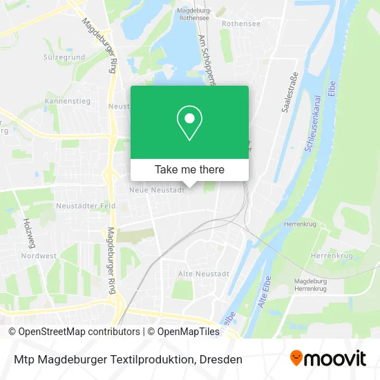 Карта Mtp Magdeburger Textilproduktion