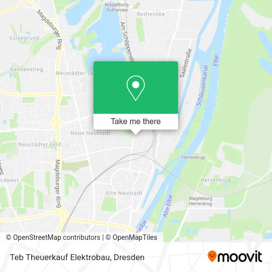 Карта Teb Theuerkauf Elektrobau