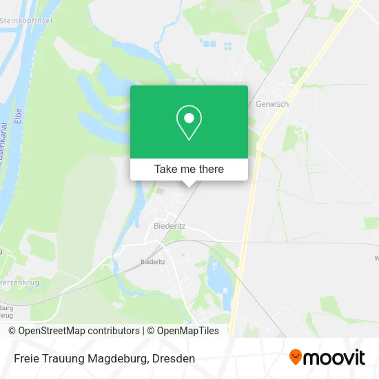 Карта Freie Trauung Magdeburg