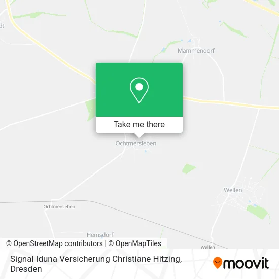 Карта Signal Iduna Versicherung Christiane Hitzing