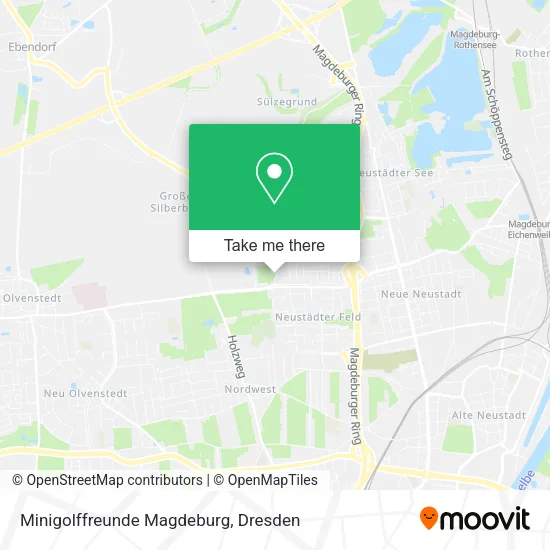 Карта Minigolffreunde Magdeburg