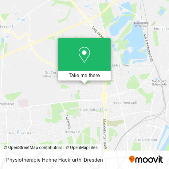 Physiotherapie Hahne Hackfurth map