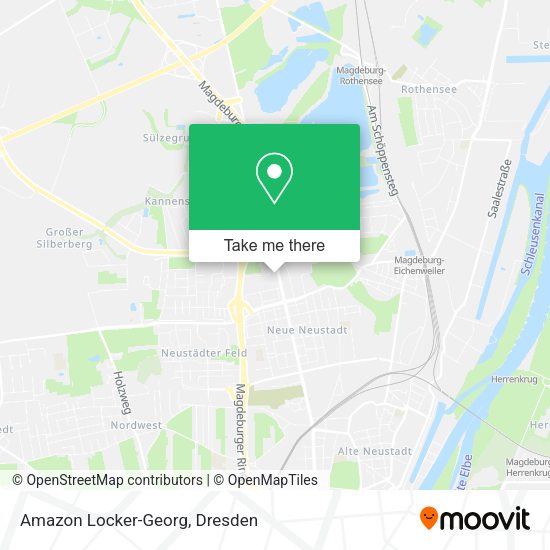 Карта Amazon Locker-Georg