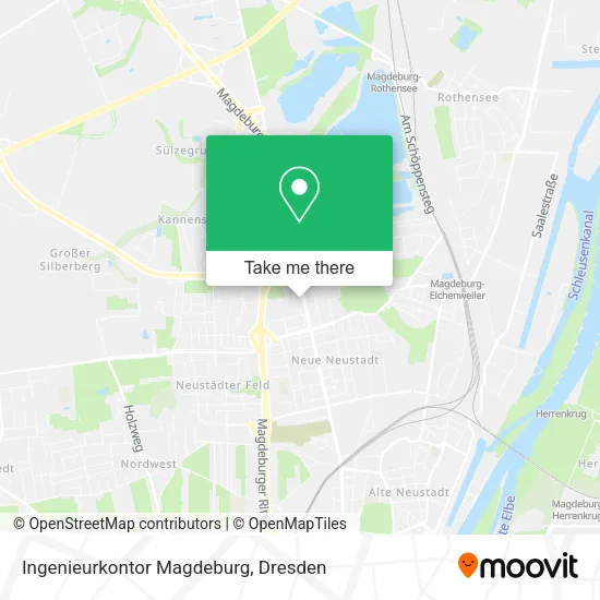 Карта Ingenieurkontor Magdeburg