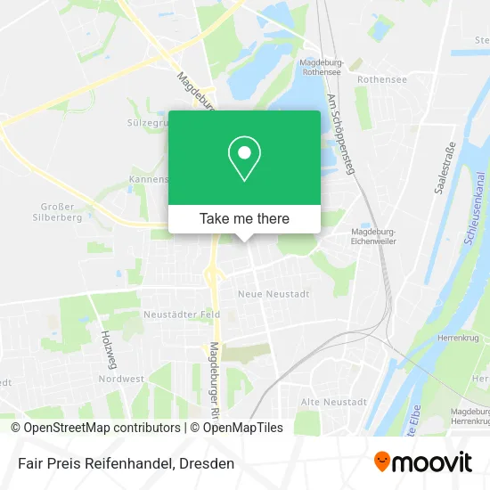 Карта Fair Preis Reifenhandel