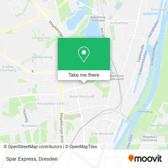 Spar Express map