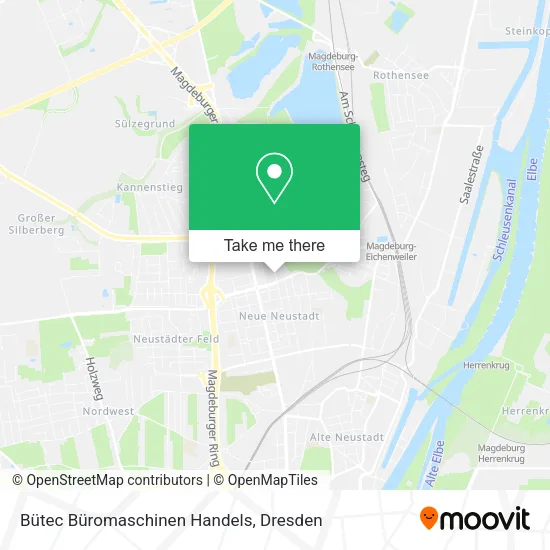 Карта Bütec Büromaschinen Handels