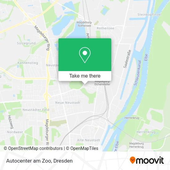 Карта Autocenter am Zoo