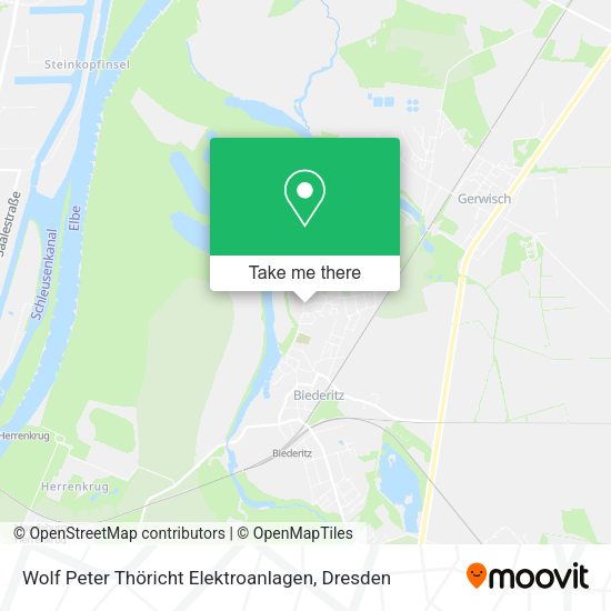 Карта Wolf Peter Thöricht Elektroanlagen