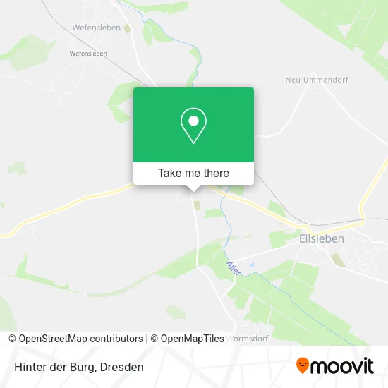 Карта Hinter der Burg