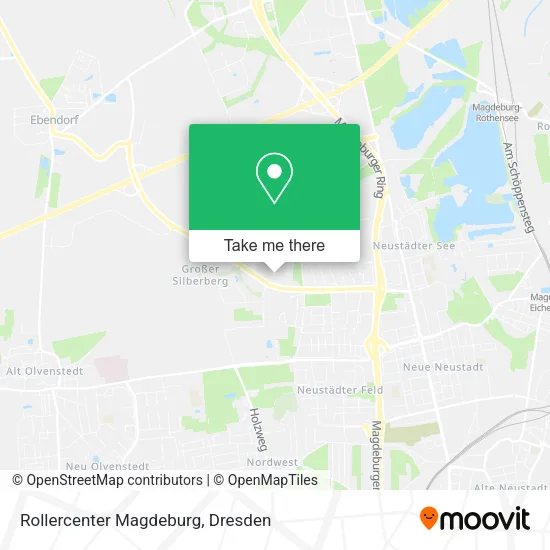 Карта Rollercenter Magdeburg