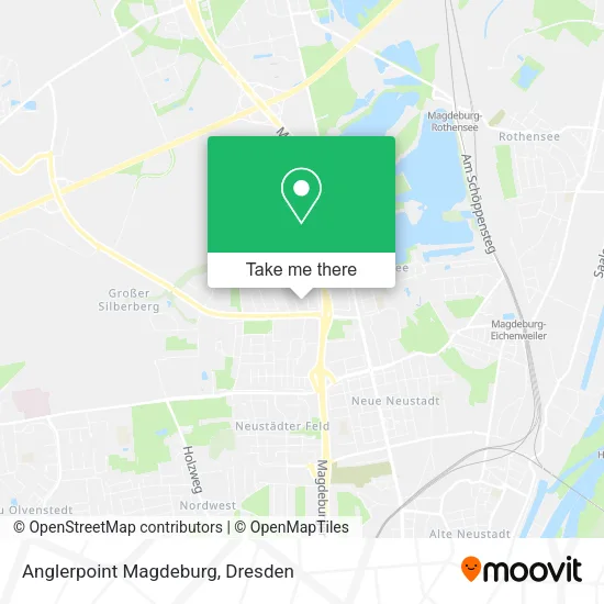 Карта Anglerpoint Magdeburg