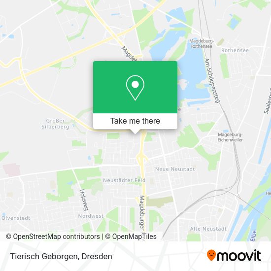 Карта Tierisch Geborgen