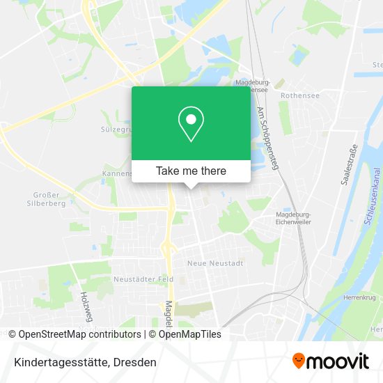 Карта Kindertagesstätte