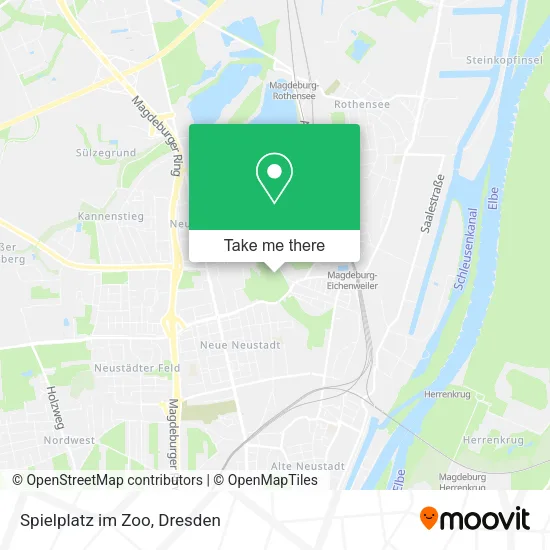 Карта Spielplatz im Zoo