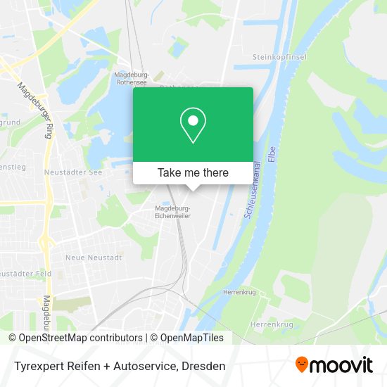 Карта Tyrexpert Reifen + Autoservice