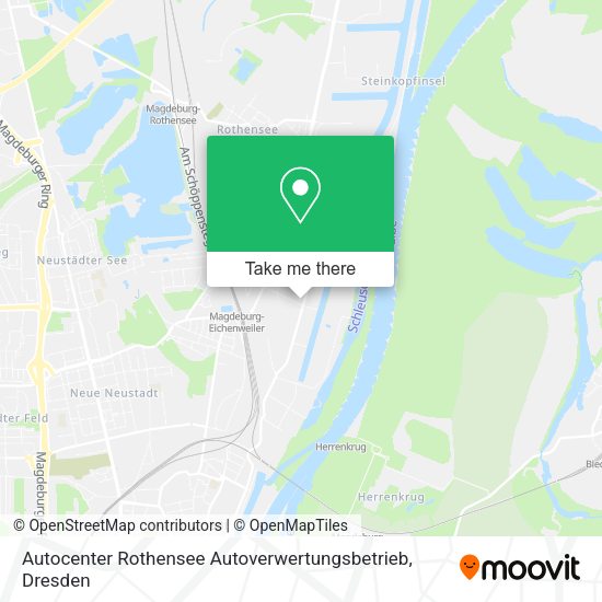 Карта Autocenter Rothensee Autoverwertungsbetrieb