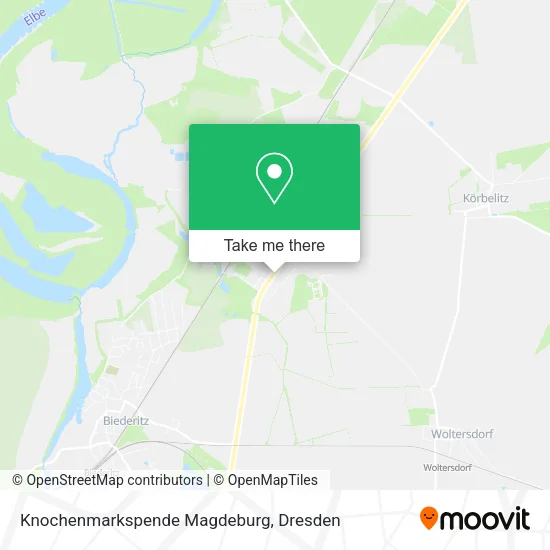 Карта Knochenmarkspende Magdeburg