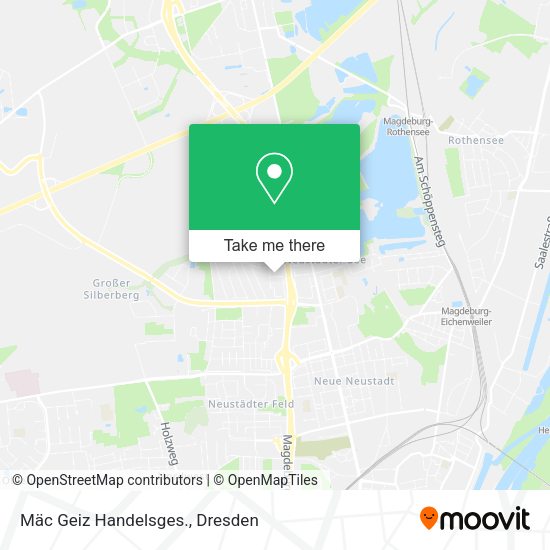 Карта Mäc Geiz Handelsges.
