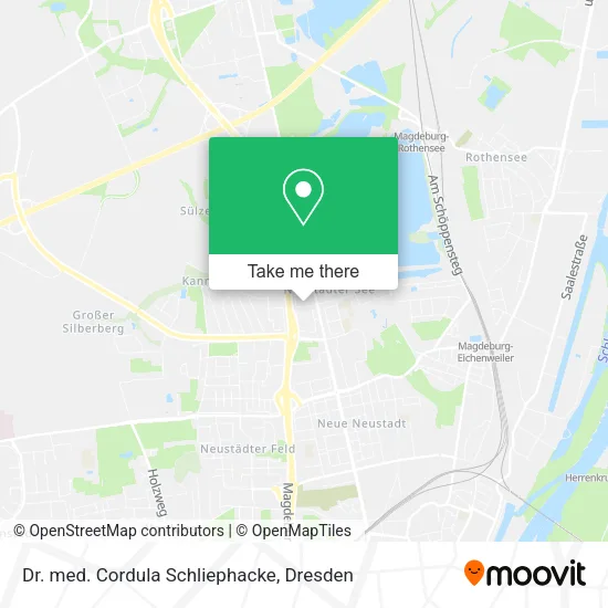 Карта Dr. med. Cordula Schliephacke