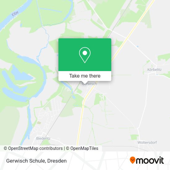 Карта Gerwisch Schule