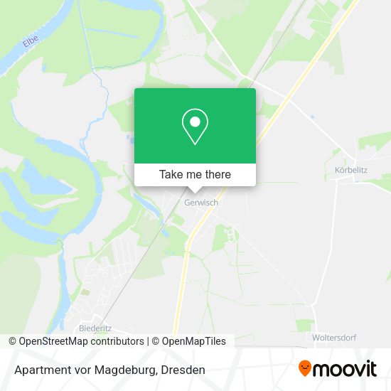 Карта Apartment vor Magdeburg