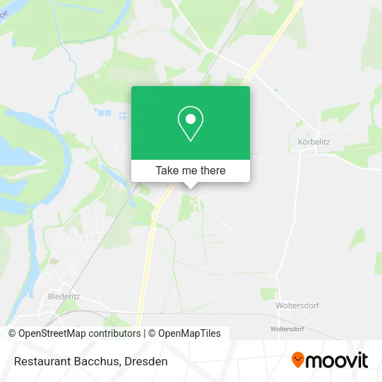 Карта Restaurant Bacchus