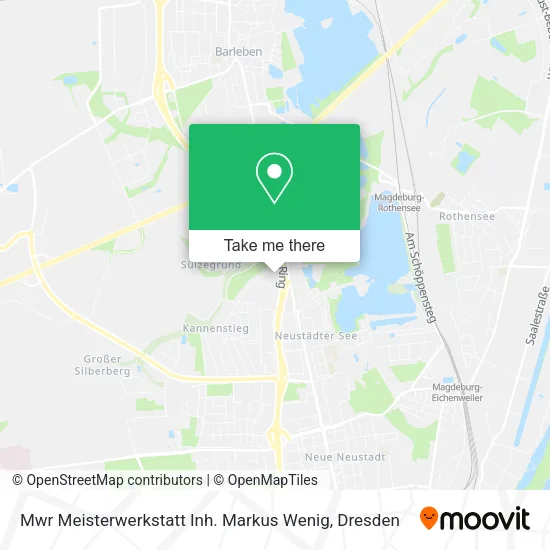 Карта Mwr Meisterwerkstatt Inh. Markus Wenig