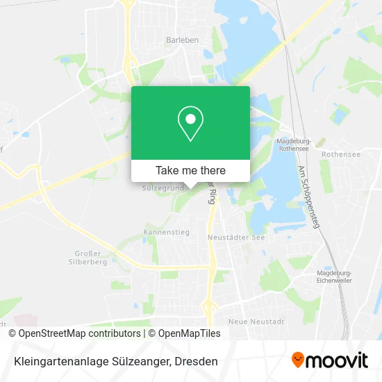 Карта Kleingartenanlage Sülzeanger