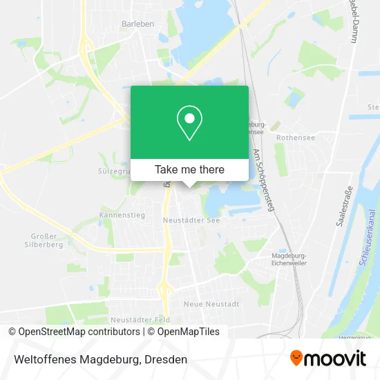 Карта Weltoffenes Magdeburg