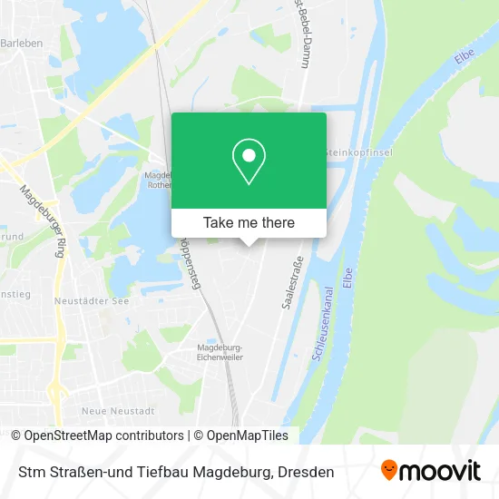 Карта Stm Straßen-und Tiefbau Magdeburg