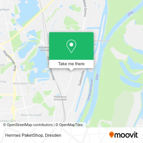 Карта Hermes PaketShop