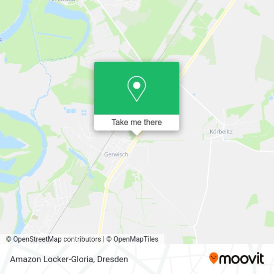 Карта Amazon Locker-Gloria