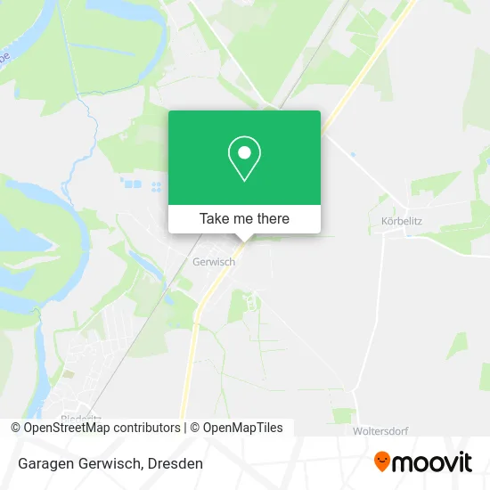 Карта Garagen Gerwisch