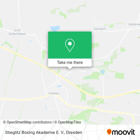 Карта Stieglitz Boxing Akademie E. V.