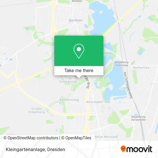 Kleingartenanlage map