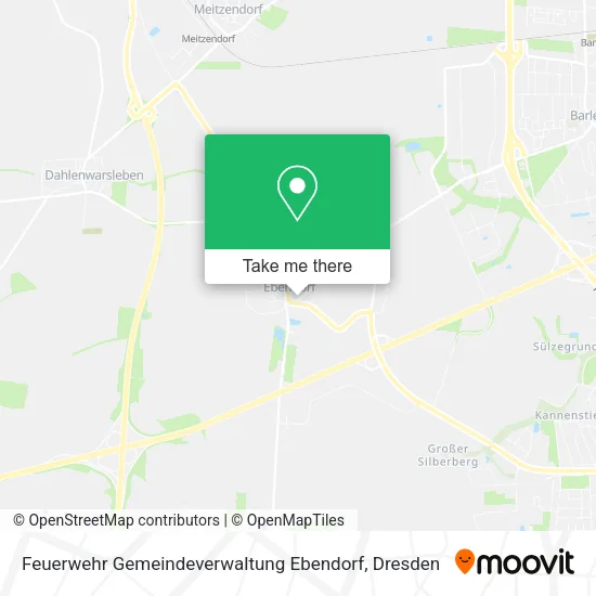 Feuerwehr Gemeindeverwaltung Ebendorf map